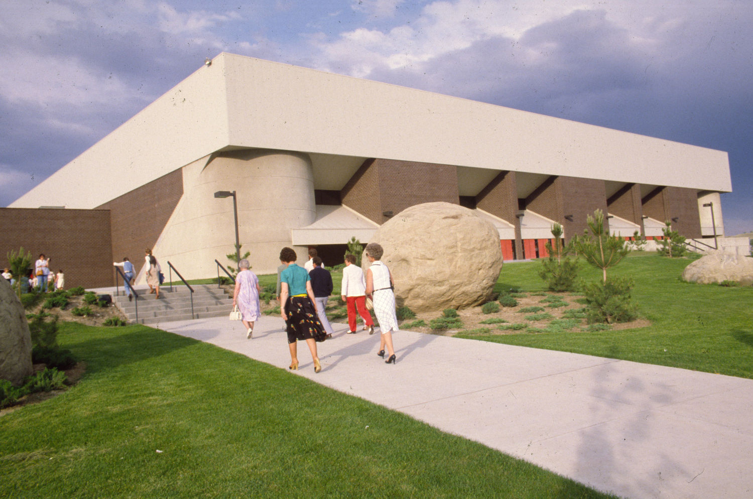 Exterior of Metra, 1980